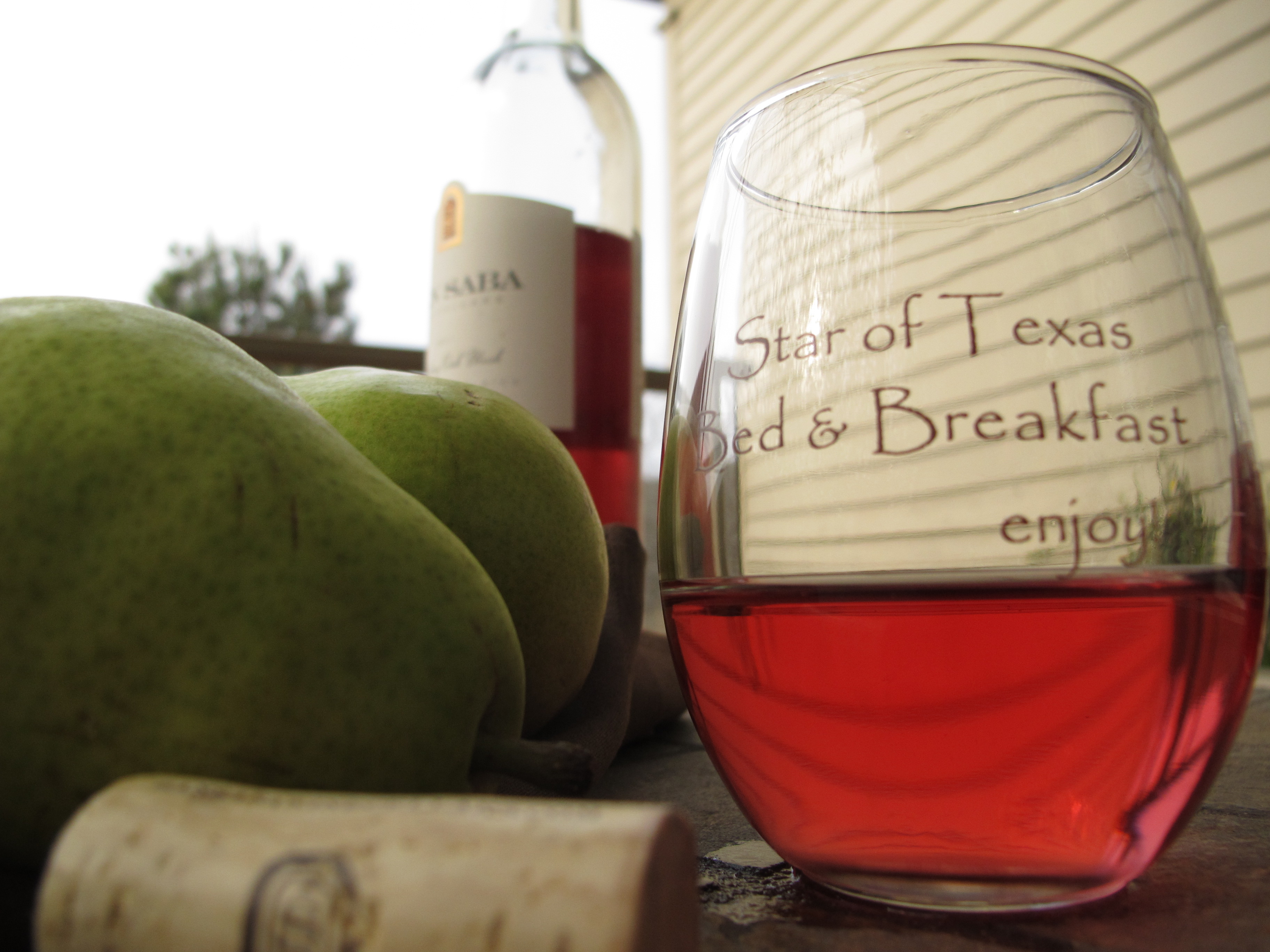 texas wine, bed and breakfast, wine tasting